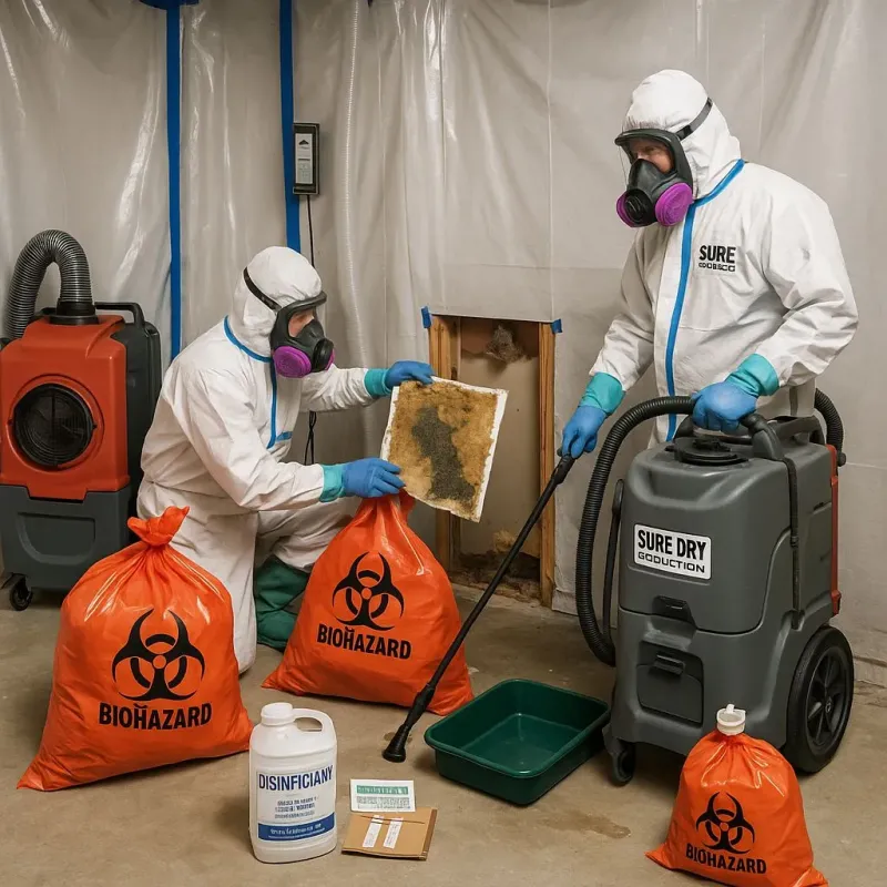 Contaminated Water Handling Protocols process in Diamondhead, MS